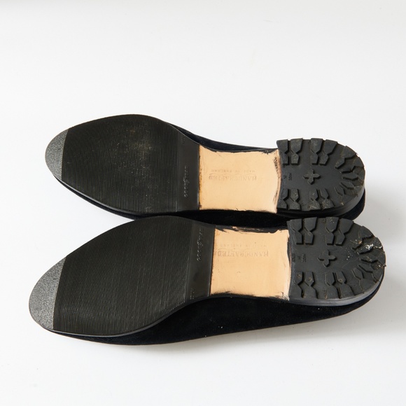 80s - SUSAN BENNIS - WARREN EDWARDS - Loafer - Men\'s - 10 - BLK Velvet main image 7